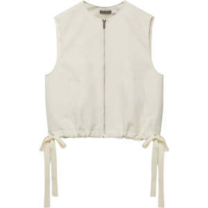 Mint Velvet Cream Quilted Gilet